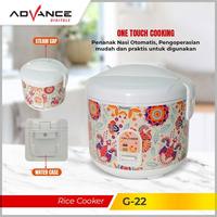 Gambar Rice Cooker Advance G-22 Penanak Nasi Serbaguna 1.8L Garansi Resmi Advance 12 Bulan dari Advance Digitals Store1 undefined 3 Tokopedia