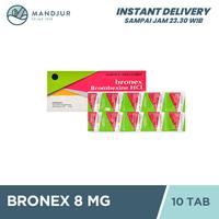 Gambar Bronex 8 mg 10 Tablet - Obat Batuk Berdahak dari Apotekmandjurofficial undefined 1 Tokopedia