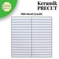 Gambar KERAMIK Mosaic Precut White Ukuran 40x40cm Glossy - 10x10cm dari Otto Elemento undefined 1 Tokopedia