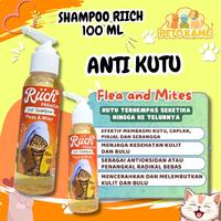 Gambar Shampoo Riich 100 ml | Shampo Kucing Anti Kutu Jamur Menghaluskan dan Melembutkan Bulu Riich Shampoo Premium Sampo 100 ml - RIICH Anti JAMUR, Shampoo dari Peto kame undefined 4 Tokopedia