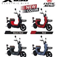 Gambar SEPEDA LISTRIK REMAJA DEWASA EXOTIC X630 ADA BAGASI / EXOTIC EV 922 - X610 BLACK dari SENTRA BIKE CIKARANG undefined 2 Tokopedia