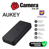 Gambar AUKEY PowerBank 20000mAh PB-N93 Basix Plus II Fast Charging Power Bank 22.5W USB C (Black) GARANSI RESMI dari CAMERA CO ID undefined 1 Tokopedia