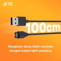 Gambar Kabel Charger Garmin Watch Venu/Forerunner/Fenix/Instinct/Vivo Active/Epix 2 USB Charging JETE - USB A dari Doran Gadget Store undefined 5 Tokopedia