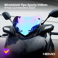 Gambar Visor Windshield NEMO GMA New XMAX X-MAX 250 Connected 2023 2024 Iridium Blue Tipe Sporty dari Champion Speed Shop 382 undefined 2 Tokopedia