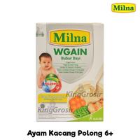 Gambar Milna Wgain 6+ 8+ / Bubur Bayi 6-12 Bulan / Bubur Bayi 8-12 Bulan - AYAM BAYAM 6+ dari Rumahsiinggah undefined 4 Tokopedia