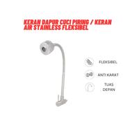 Gambar Kran Dapur Cuci Piring / Keran Air Stainless Fleksibel - tuas samping dari WinNerM.O.S Sanitary undefined 2 Tokopedia