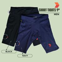 Gambar RIVAL Pro Running Short Tights Men 9 inch - Black, XL dari RivalActive undefined 1 Tokopedia