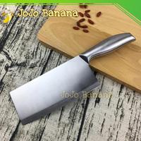 Gambar PISAU DAGING Tebal Stainless Anti Karat - Super Knives Titanium Cleaver Chop Knife - Pisau Dapur Golok Baja Jumbo Cincang - RSR - AE6 dari Jojo Banana undefined 2 Tokopedia