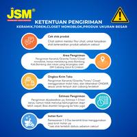 Gambar Toto Wastafel Gantung / Basin L38 Putih Body Only - JSM Supermarket Bahan Bangunan dari JSM Supermarket Bahan Bangunan undefined 3 Tokopedia