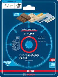 Gambar Bosch Carbide Multi Wheel 4" / Mata Gerinda 4 Inch (201) dari Drill&Co undefined 2 Tokopedia