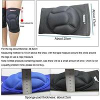 Gambar Berkelas Kneepad Knee Pad Deker Pelindung Lutut Futsal Kiper Hitam - Hitam 1 pasang dari Candri Mart undefined 4 Tokopedia
