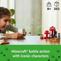 Gambar LEGO Minecraft 21255 The Nether Portal Ambush (352 Pieces) dari FUNNY TOY STORE undefined 3 Tokopedia
