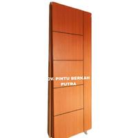 Gambar ** PINTU MINIMALIS FINISHING HPL (HIGH PRESSURE LAMINATED) ** - Kuning, 210x82 cm dari GOLDEN HOMES13 undefined 2 Tokopedia