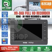 Gambar EZCAP 277 HD-DIGI FULL HD RECORDER / MONITOR HDMI - AV RCA CAPTURE VIA SD CARD 2900mAh Battery dari RFV COMP undefined 1 Tokopedia