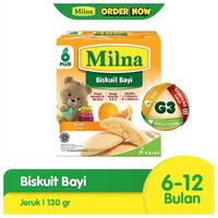Gambar Milna Biskuit Bayi Sehat 6+ Camilan Snack Biscuit All Varian 130GR - ORIGINAL dari ABW Baby Shop undefined 5 Tokopedia