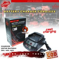 Gambar Fast Charger Baterai 48 volt Cordless Power Tool Casan Baterai Bor Gerinda 48 volt Universal dari Supper Wow undefined 4 Tokopedia