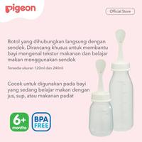 Gambar Borong Peon Food Feeder/Botol Sendok Mpasi Perlengkapan Makan Bayi 120Ml 240Ml dari Safira Shhop undefined 2 Tokopedia