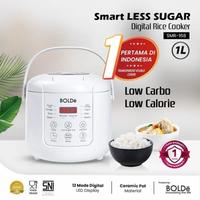 Gambar Bolde smart less sugar rice cooker digital smr - 168 ukuran 1liter - permafros tosca dari BR olshop.id undefined 2 Tokopedia