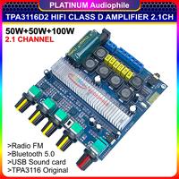 Gambar TPA3116 Bluetooth Amplifier 2.1CH 2x 50W + 100W NE5532 Tone Original Dual Chip 32 Pin GG-5510T dari PLATINUM Audiophile undefined 3 Tokopedia