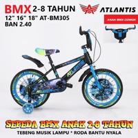 Gambar Terbaru- Sepeda Anak Atlantis AT-BM305 Leon BMX 2-4 Tahun Roda Bantu Nyala Ban Pompa 12 Inci Lampu Bike Buruan Sebelum Kehabisan - Black-Blue dari Mellyshop46 undefined 2 Tokopedia