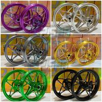 Gambar Pelek Velg Racing Delkevic X1 Nmax new & Nmax old 185/215-14 - Hitam, NMAX NEW dari PJS88 undefined 2 Tokopedia