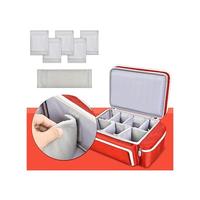 Gambar Diskon Large Medicine Organizer Bag Box Empty First Aid Kits Bags Emergency. Pill Bottle Storage Container Medical Supplies Case Travel tdoor Office Car Camping Hiking Boating dari Logimarket undefined 4 Tokopedia
