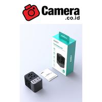 Gambar AUKEY Universal Travel Adaptor PA-TA08A Travel Mate 65W GaN Multiple Ports UK US EU 1 USB-A & 4 USB-C Port (Gray) dari CAMERA CO ID undefined 2 Tokopedia
