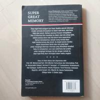 Gambar Buku SUPER GREAT MEMORY by Mr. SGM dari TIME BOOK undefined 2 Tokopedia