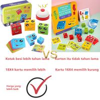 Gambar Edukasi Mainan Anak/Mainan Face Changing Cube /Mainan Susun Ekspresi Muka Ketangkasan dari Fatihros undefined 4 Tokopedia