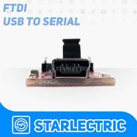 Gambar FTDI USB TTL RS232 FT232RL SERIAL MODUL dari Fujistorem undefined 3 Tokopedia