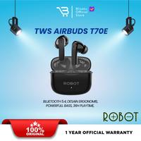 Gambar ROBOT TWS Earphone Airbuds T70E Deep Bass Bluetooth 5.4 Original - Garansi 1 Tahun - Hitam dari Blisatu.id undefined 3 Tokopedia