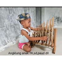 Gambar NEW TTD Angklung bambu 1 oktap mini 8 nada untuk anak sd,tk,paud (COD) bisa custom nama,sokolah/personal. dari TTD-STORE undefined 5 Tokopedia