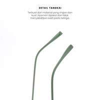 Gambar Kacamata Bulat Anti Radiasi Blueray Photocromic Minus Baca Frame Fashion Wanita Berrybarton 72761 - Grey, Frame Only  dari berrybarton.kacamata undefined 5 Tokopedia