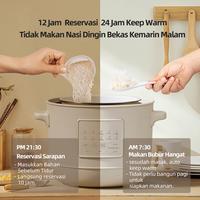 Gambar SOSEKI Panci Presto Listrik Multifungsi 3.0L / 10 Menu Pressure Cooker - Paket1 dari DuDuMia undefined 5 Tokopedia