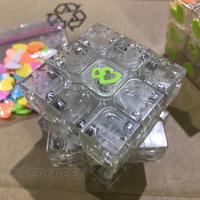 Gambar Rubik Magnetic 3x3 Transparant - Magic Cube Magnet 3 Layer (with 6 Warna Love) Speed Magic Block (Rotation Puzzle) - - (WITH MAGNET) dari evergreen2000 undefined 3 Tokopedia