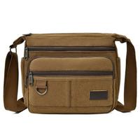 Gambar B535 Tas Selempang Slempang Pria / Shoulder Bag Sling Bag Kanvas - Khaki dari Jana Hasanah undefined 1 Tokopedia