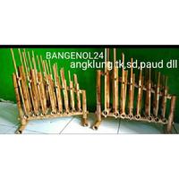 Gambar NEW TTD Angklung bambu 1 oktap mini 8 nada untuk anak sd,tk,paud (COD) bisa custom nama,sokolah/personal. dari TTD-STORE undefined 2 Tokopedia