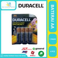Gambar Baterai Duracell AA/AAA/A2/A3 isi 4 Baterai tahan lama - AA dari Dewa Shopping Center undefined 1 Tokopedia