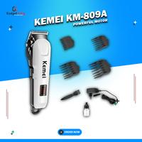 Gambar Kemei 809A Mesin Alat Potong Cukur Pencukur Pangkas Rambut Kepala dari Gadget King Store undefined 1 Tokopedia