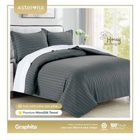 Gambar Sprei dan Sarung Bangul Mikro Tensel motif Salur Banyak Aneka warna part 1 - Burgundy, 90 X 200 X 25 dari Pillowshell Interior undefined 4 Tokopedia