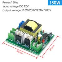 Gambar Modul Inverter DC 12V to AC 110/220V 150W - 150 watt Hijau dari Suhartono online undefined 2 Tokopedia