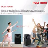 Gambar SPEAKER POLYTRON PORTABLE KARAOKE BLUETOOTH PASPRO-15F5 dari indoplazamedan undefined 5 Tokopedia