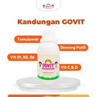 Gambar BUNDLING GOVIT BESAR | 3X200ml | Vitamin Nafsu Makan Anak Herbal dari Herbal and Healthy Product undefined 5 Tokopedia