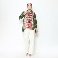 Gambar Almajiwa Indriya Blus Modern Batik Tls Komb Cap - motif Penari Betawi - S dari Almajiwa by Larisgaleri undefined 4 Tokopedia