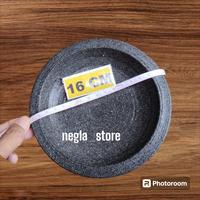Gambar COBEK BATU ASLI BUBUT BERGARANSI COD free ulekan/satu sett - 24cm dari NEGLA undefined 3 Tokopedia