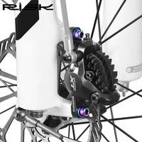 Gambar RISK Titanium Bolts Baut Kaliper Disc Brake M6 x 18 include Ring Grooved Washerkit Skrup Rem Cakram Sepeda Road bike MTB XC - Gold dari Kaligung Cycling Store undefined 2 Tokopedia