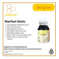 Gambar Madu Herbal, Zaitun, Propolis 350 gram Piguto dari Madu Piguto undefined 3 Tokopedia