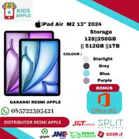 Gambar (Resmi) Apple Ipad Air M2 13" 2024 128GB - 256GB -  512GB - 1 TB  Garansi Resmi Internasional - Starlight, 128GB dari KiosGadgetCom undefined 3 Tokopedia