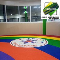 Gambar Rubber Flooring untuk Lantai Playground Jogging Track dari VINITA GREEN undefined 1 Tokopedia