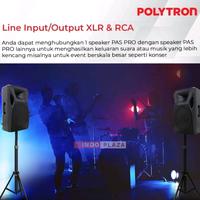 Gambar SPEAKER POLYTRON PORTABLE KARAOKE BLUETOOTH PASPRO-15F5 dari indoplazamedan undefined 4 Tokopedia